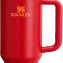 Stanley Quencher H2.0 Tumbler with Handle and Straw 40 oz | Flowstate 3-Position Lid | Cup Holder Compatible for Travel | Insulated Stainless Steel Cup | BPA-Free | Chili