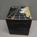 2 x 200" Halloween Spider Web + 59" Giant Spider Decorations, Triangular Huge Spiders Web and Hairy Scary Fake Spider, for Indoor Outdoor Porch Yard, Scary Haunted House Party, and Halloween Dcor