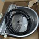 Heated Water Bowl for Outdoor Cats, Automatic Heated Dog Bowl with Anti Chew Cord and Automatic Dog Water Dispenser for Dogs, Cats, Horses, Cows, Goats, Sheep