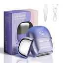 UNIMIKO Electric Shaver For Women, Waterproof Wet Dry Mini Electric Razors For Women - Cordless Rechargeable Foil Shaver For Hair Removal, Legs, Face, Body, Bikini,Sensitive Skin, Teens, Ladie(Purple)