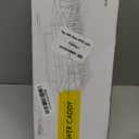 EUDELE Adhesive Shower Caddy, 5 Pack Rustproof Stainless Steel Bath Organizers With Large Capacity, No Drilling Shelves for Bathroom Storage & Home Decor (XL size, Black)