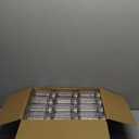 novelinks 16 oz Clear Plastic Jars with Lids, Refillable 16oz Mason Jars with Lids & Storage Containers for Kitchen & Household Use (24 Pack,Rose Gold)