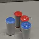 Baquler 4 Pcs Shower Filter Cartridges Compatible with Weddell Duo Shower Replacement Filter Head Water Clean Filtration Replacement for Reduction Chlorine Heavy Metal Contaminant for Clean Water