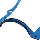 SBC Blue Oil Pan Gasket Steel Core Rubber Replacement Compatible for 305 350 Small Block Chevy 86-95