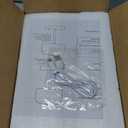 Oneach 9" Cordless Table Lamp, Gold Rechargeable Battery Operated Lamp, 3-Way Stepless Dimming Touch Lamps, Small Glass Bedside Nightstand Light for Bedroom Dining Table Living Room Shelf Decor