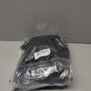 Women Faux Leather Blazer Vintage Lapel Boyfriend PU Jacket Long Sleeve Button Down Coat Streetwear (Medium)