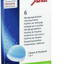 6 x Jura 64308 Cleaning Tablets for all Jura Automatic Coffee Centers, 6-Count