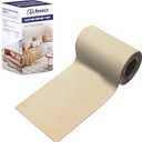 Leather Repair Patch Tape Kit, Self Adhesive Leather Repair for Furniture, Couch, Sofa, Car Seats,Office Chair,Vinyl Repair Kit.3.1inx60in (Light Khaki)