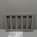 Toddler Safe Guardrail Compatible with Storkcraft and Graco Crib Conversion - CPSC Certified, Crib Rail for Prevent Toddler from Rolling Off The Bed, Gray