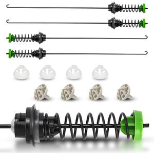 AZ4U 4PCS Washer Suspension Rod Replaces For Whirlpool WTW5000DW0 WTW5000DW1 WTW5000DW3 WTW5000DW2 Maytag MVWX655DW1 MVWC565FW2 MVWC565FW0 MVWC565FW1 MVWC555DW1 MVWX655DW0 MVWX655DW2 MVWC555DW0 Washer