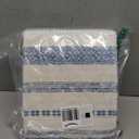 jinchan Moroccan Boho Runner Rug 2x5 - Machine Washable Non-Slip Low-Pile Soft Bohemian Runner Rug for Entryway Hallway Kitchen Bedroom Laundry Room (2x5', Blue)