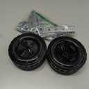 MOSHAY Roll Over Image to Zoom in Bicycle Training Wheels Fits 16 18 20 22 24 inch Variable Bike (black)