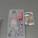 WAYCOM Facial Threading Hair Removal for Women, USB Rechargeable Electric Hair Removal Device - Threading Epilator Face Razors for Women, Chin, Lip, Arms, Legs, Cotton Thread & Pearl Powder Included (PINK)