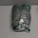 MIULEE Linen Curtains 96 Inch Length for Living Room 2 Panels, Hunter Green Back Tab Pocket Light Filtering Semi Sheer Soft Linen Emerald Dark Green Christmas Drapes Farmhouse Boho Curtain for Bedroom