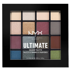 NYX PROFESSIONAL MAKEUP Ultimate Shadow Palette, Eyeshadow Palette - Smokey & Highlight