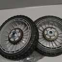 Set of 2 Lawn Mower Rear Drive Wheels Compatible with Honda HRN216 Walk Behind Lawn Mower - Replaces 42710-VR8-N00ZA - 8 Inch