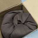 Biscaynebay Wrap Around Bed Skirts for Queen Beds 15" Drop, Brown Adjustable Elastic Dust Ruffles Easy Fit Wrinkle & Fade Resistant Silky Luxurious Fabric Machine Washable