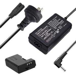 Adhiper ACK-E15 Camera AC Power Adapter Kit, Replacement DR-E15 DC Coupler Charger Kit for Canon EOS Rebel SL1 / 100D DSLR Cameras