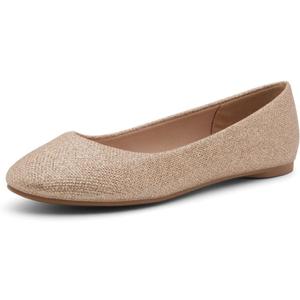 Herstyle Ever Memory Women's Ballet Flats Dressy Flat Shoes Almond Toe Ballerina Comfortable Slip-On Casual Flats for Daily Wear Work Office and Party (8.5)