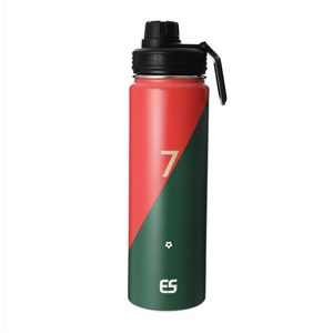 Sipestriker Stainless Steel Insulated thermal bottle - 2 Lids Straw & Spout - Keeps Hot and Cold (Haaland, 22 oz)