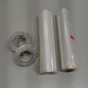 Duck MAX Strength Window Insulation Kit, Winter Window Seal Kit Fits up to 5 Windows, Heavy Duty Shrink Film Cuts to Size for Easy Indoor Installation, Window Tape Included,62 In. x 210 In., Clear