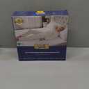 GRT Full Mattress Protector Waterproof, 100% Waterproof Quilted Fitted Mattress Pad, Noiseless Hollow Cotton Mattress Cover, fits up to 18" Deep, Dust Proof White