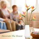 Hanaive 20 Pcs Bird of Paradise Artificial Plant 24 Inches Hawaiian Tropical Flowers Fake Rubber Strelitzia Faux Flowers Bouquet for Home Garden Office Wedding Indoor Outside Party Decor DIY (Yellow)