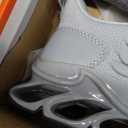 TSIODFO Women's Sneakers Athletic Sport Running Tennis Walking Shoes (7.5, Light Grey 01)