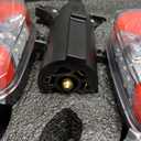 Wireless Trailer Lights Magnetic - Adjustable Magnetic Tow Light with 2 Mounting Options Rechargeable Towing Tail Light Kit Reverse Light for Trucks, Boat, RV, Vehicle, Caravan