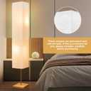 GyroVu 65" Floor Lamp for Living Room, Color Temperature Adjustable Standing Lamp for Bedroom, Corner Floor Lamp for Office& Living Room Tall lamp for Home Decor(Bulbs Included)
