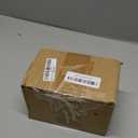 50 Pcs 0.3 oz Paperboard Lip Balm Tube,Empty Kraft Paper Chapstick Tube Holder,Push-Up Style Biodegradable Solid Perfume Lip Gloss Container for Lip Balm,Natural Compostable Container - Brown