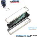 ORETECH for iPhone 11 Pro Case, with [2 x Screen Protectors] [10 Ft Military Grade Drop Test] [Camera Protection] 360 Shockproof Slim Thin Phone Case iPhone 11 Pro Cover 5.8" - Stone