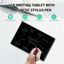 LCD Writing Tablet for Adult: Double-Sided 9.5&8in Full Screen Drawing Tablet Reusable Erasable Digital Notepad for Kids and Adults Gift for Birthday