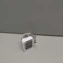 MMIZOO Wrist Blood Pressure Monitor Large LCD Display BP Machine Adjustable Cuff 5.31-7.68 inch Automatic 99x2 Sets Memory with Carrying Case for Home Use (W1681) (White)