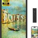 Uhale 21.5 Inch Large Digital Picture Frame WiFi with Remote Control, 1920 x 1080 FHD IPS No Touch Screen Electronic Photo Frames with 64GB, Support SD USB, Share Photos Videos Instantly