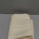 Obstal 210GSM Rectangle Table Cloth - Heavy Duty Water Proof Microfiber Tablecloth, Decorative Fabric Table Cover for Outdoor and Indoor Use (Ivory,60 x 84 Inch)