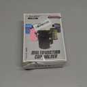 GEARV 2Pack Cup Holder for Bike, Scooter and Wheelchair, Water Bottle Holder for UTV/ATV, Walker, Golf Cart and Beach, Universal Drink Holder Accessories with Net Pocket and Cord Lock (Black)