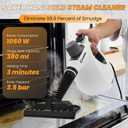 Saker Handheld Steam Cleaner New,Portable Steam Cleaner for Home,1050W Steam Cleaner,8 Fiber Cloths for Quick Heating & Deep Cleaning of Floors, Cars, and Kitchen