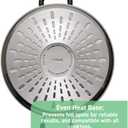 T-fal Specialty Stainless Steel Stockpot 12 Quart Oven Safe 350F Pots and Pans, Cookware Silver