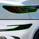BOGAR TECH DESIGNS Full Headlight Taillight Tint Kit Compatible with Toyota Camry 2025-2026, Dark Smoke