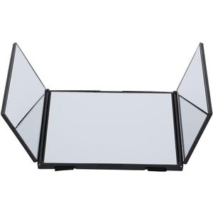 Foldable Makeup Mirror, With Hook and Loop Design for Hoom