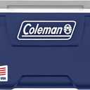 Coleman Classic Series Insulated Portable Cooler, Leak-Resistant Outdoor Hard Cooler Keeps Ice up to 5 Days, 52/70/120/150 Quart, 70qt