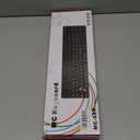 MCSaite Wired Arabic/English Computer Keyboard, Full-Size Keyboard, 104-keys, USB Plug-and-Play, Foldable Stands, Compatible with PC, Laptop