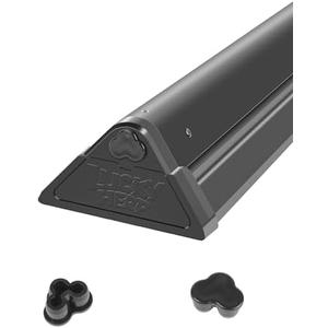 LUCKY HERP T5 Reptile Light Fixture Socket Plugs - 2 Pack Plastic Socket Plugs for UVB Reptile Lighting Fixture, Set Of 4