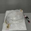 RORIANO Chinoiserie Ceramic Table Lamps Set of 2 for Living Room Bedroom Bedside, Traditional Blue Porcelain Classic Table Lamp for Nightstand Entryway, 2 LED Bulbs Included (Gold)