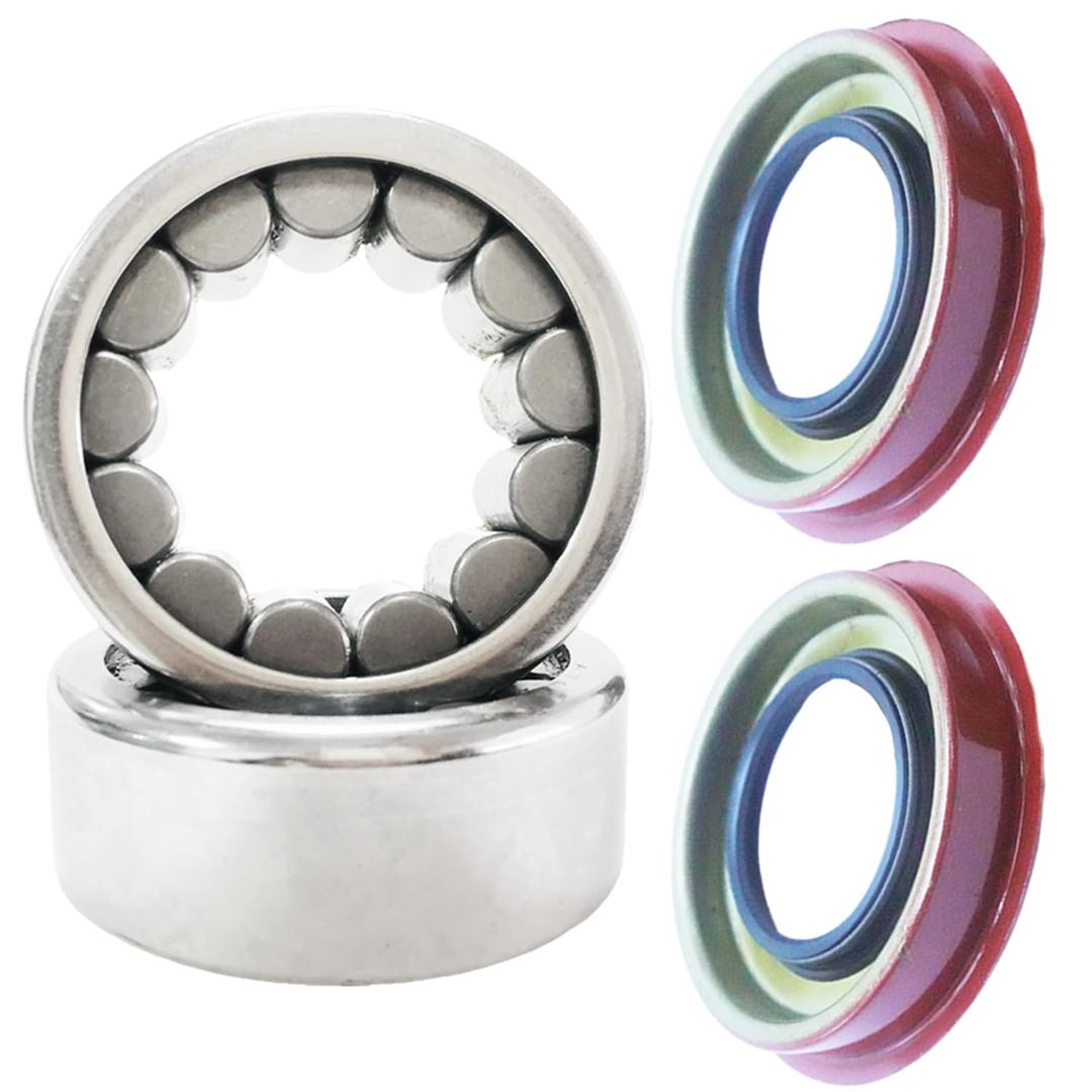 Pair Rear Left and Right Axle Wheel Bearing and Seal Kit Compatible with Chevy Blazer Silverado Suburban 1500 GM Hummer Isuzu Saab Pickup Truck