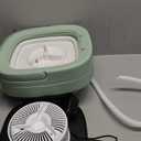 16L Large Capacity Portable Washing Machine, Laundry Washer Cleaning for Underwear, Baby Clothes, Shirts,Small Delicates. Foldable Mini Washer and Dryer Combo for Apartment,Hotel,Camp,RV,Travel(Green)