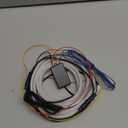 FXC 2x Universal Flexible LED Turn Signal Tail Brake License Plate Light Integrated for Motorcycle Bike ATV Car RV SUV, Brake/Running Tail Light(2Pack) (Amber White)