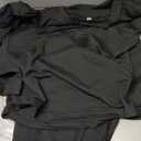 PRETTYGARDEN Women Fall 2 Piece Lounge Outfit Long Sleeve Tops High Waisted Jogger Pants Set Spring Travel Clothes Tracksuit (Black,Medium)