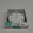 La Crosse Clock 9.5-inch Retro Diner Light Pistachio Green Silent Sweep Quartz Clock - 404-3024PH